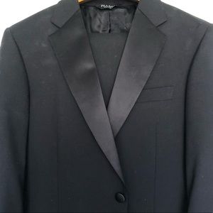 Jos.A.Bank Classic Black Tuxedo Jacket Pants 40R